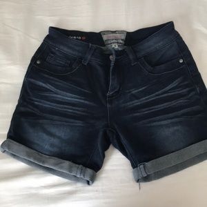 Midi Jean Shorts